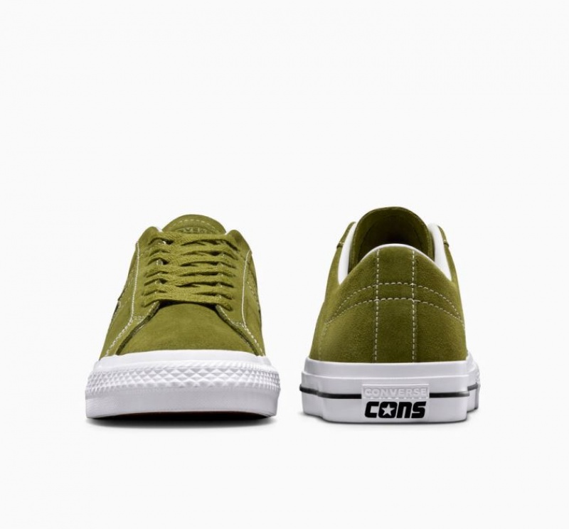 Női Converse One Star Pro Deszkás Cipő Zöld | HUNGARY GNH9CB