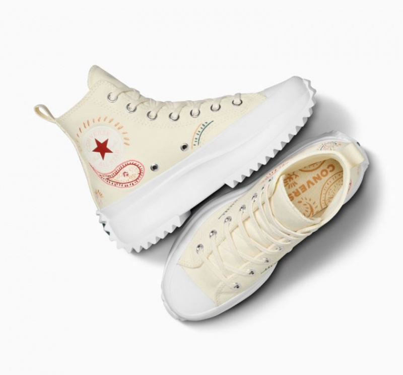 Női Converse Run Star Hike Crafted Platform Cipő Bézs | HUNGARY GXE9DZ