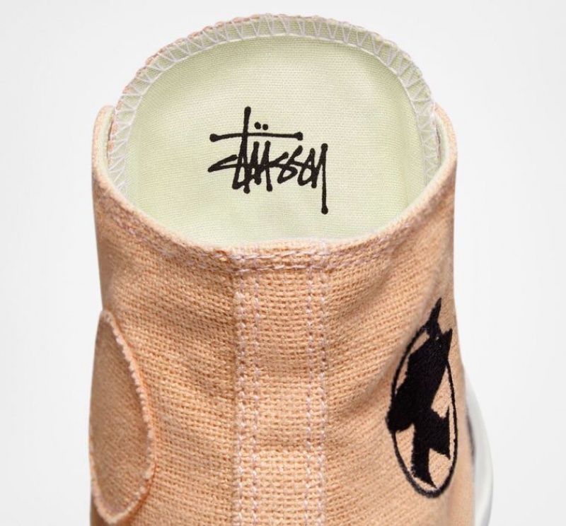 Női Converse X Stüssy Surfman Chuck 70 Magasszárú Tornacipő Korall | HUNGARY LBN4UO